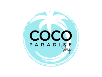 coco paradise shop logo design by Barkah