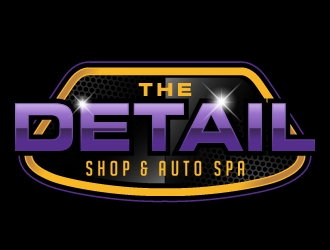 THE DETAIL SHOP & AUTO SPA logo design by Suvendu