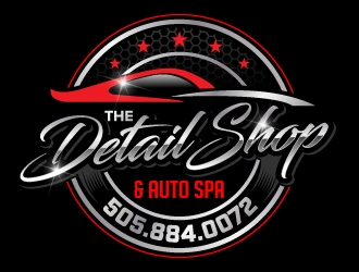 THE DETAIL SHOP & AUTO SPA logo design by jaize