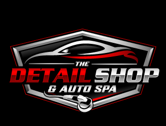 THE DETAIL SHOP & AUTO SPA logo design by THOR_