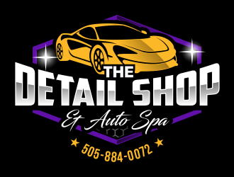 THE DETAIL SHOP & AUTO SPA logo design by ingepro