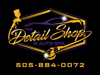 THE DETAIL SHOP & AUTO SPA logo design by daywalker
