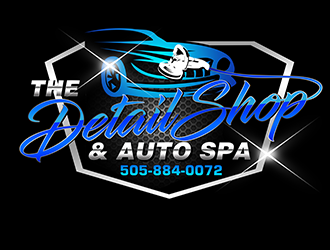 THE DETAIL SHOP & AUTO SPA logo design by 3Dlogos