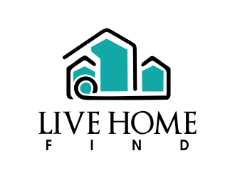Live Home Find logo design by JessicaLopes
