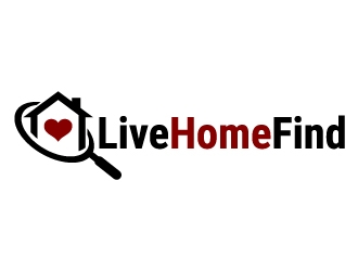 Live Home Find logo design by jaize