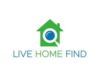 Live Home Find logo design by lexipej