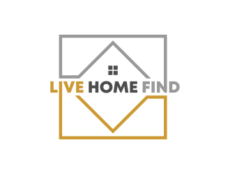 Live Home Find logo design by ekitessar