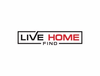 Live Home Find logo design by 48art