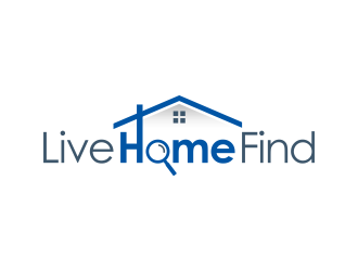 Live Home Find logo design by pionsign
