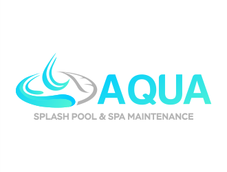 Aqua Splash Pool & Spa Maintenance logo design by Gwerth