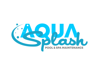 Aqua Splash Pool & Spa Maintenance logo design by ekitessar