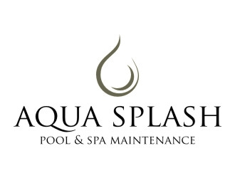 Aqua Splash Pool & Spa Maintenance logo design by jetzu