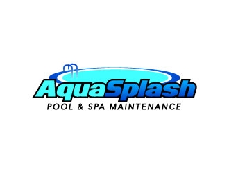Aqua Splash Pool & Spa Maintenance logo design by daywalker