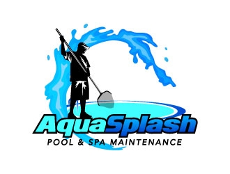 Aqua Splash Pool & Spa Maintenance logo design by daywalker