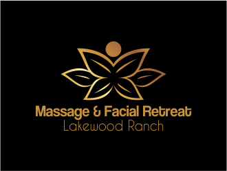 Massage & Facial Retreat logo design by up2date