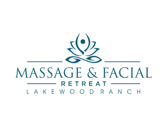 Massage & Facial Retreat logo design by clayjensen