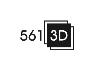 561 3D logo design by hopee