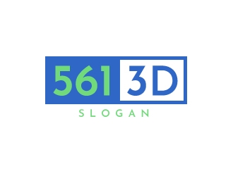 561 3D logo design by Akhtar