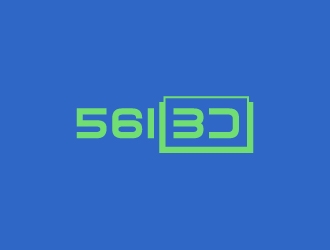 561 3D logo design by aryamaity