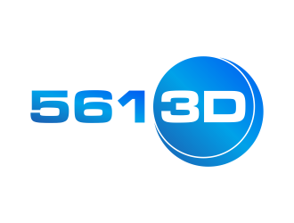 561 3D logo design by Purwoko21