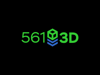 561 3D logo design by Gwerth