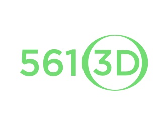 561 3D logo design by BintangDesign
