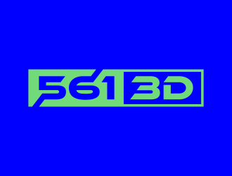 561 3D logo design by Purwoko21