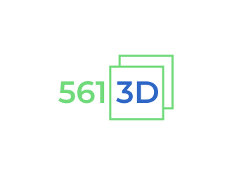 561 3D logo design by checx