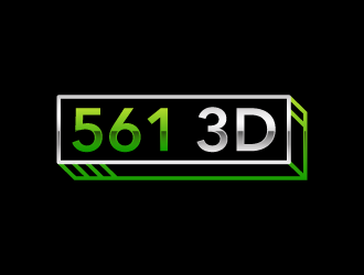 561 3D logo design by akilis13