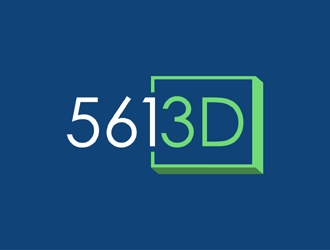 561 3D logo design by MAXR
