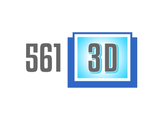 561 3D logo design by aura