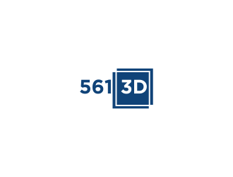 561 3D logo design by haidar