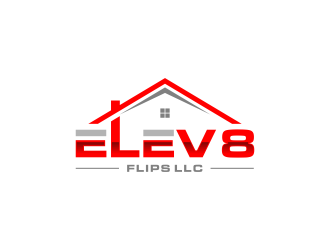 ELEV8 FLIPS LLC logo design by haidar