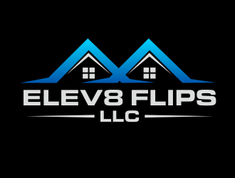 ELEV8 FLIPS LLC logo design by Greenlight