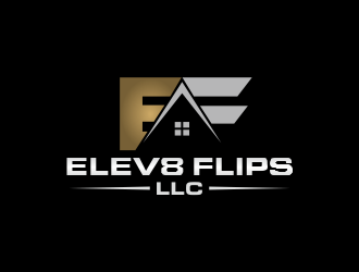 ELEV8 FLIPS LLC logo design by Greenlight