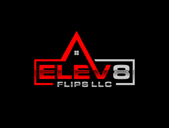 ELEV8 FLIPS LLC logo design by haidar