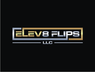 ELEV8 FLIPS LLC logo design by rief