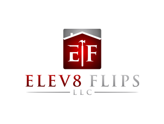 ELEV8 FLIPS LLC logo design by bricton