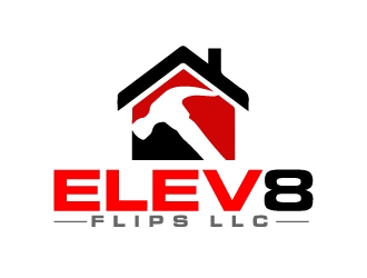 ELEV8 FLIPS LLC logo design by AamirKhan