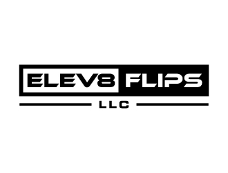 ELEV8 FLIPS LLC logo design by cybil