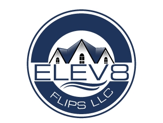 ELEV8 FLIPS LLC logo design by AamirKhan