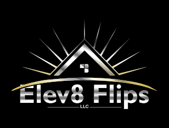 ELEV8 FLIPS LLC logo design by Kipli92
