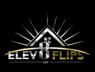 ELEV8 FLIPS LLC logo design by Kipli92