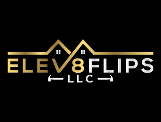 ELEV8 FLIPS LLC logo design by pambudi