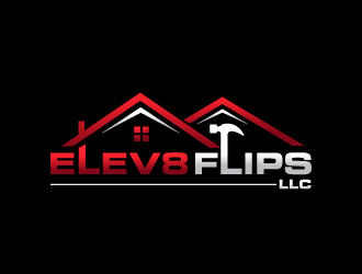 ELEV8 FLIPS LLC logo design by bluespix