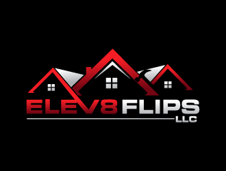 ELEV8 FLIPS LLC logo design by bluespix