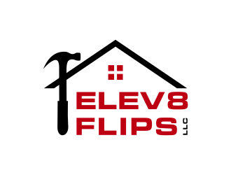 ELEV8 FLIPS LLC logo design by scolessi
