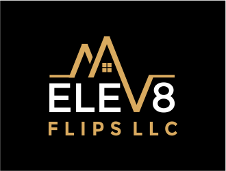 ELEV8 FLIPS LLC logo design by Girly