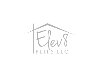 ELEV8 FLIPS LLC logo design by bricton