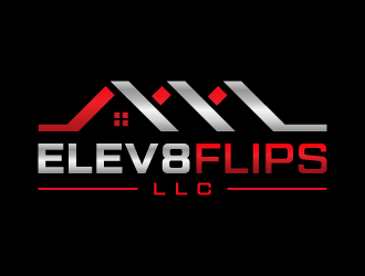 ELEV8 FLIPS LLC logo design by akilis13